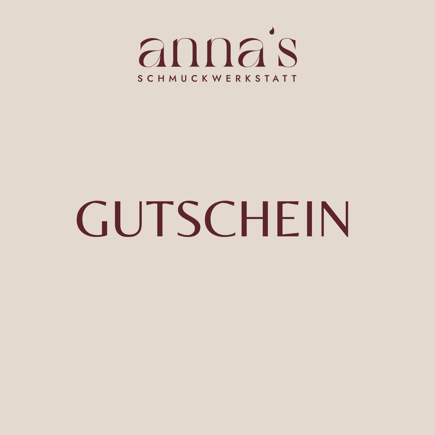 Anna's Gutscheine