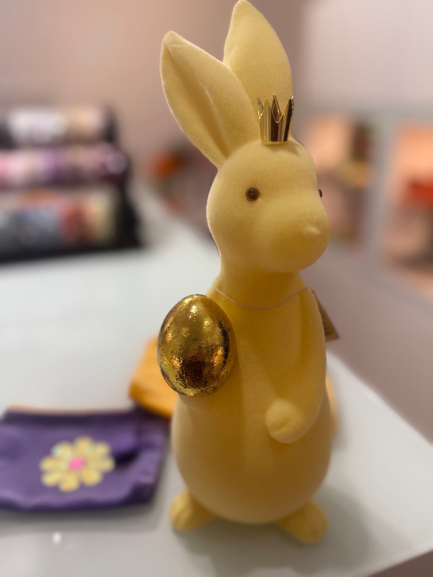 Deko Osterhasen in verschiedenen Größen und Farben