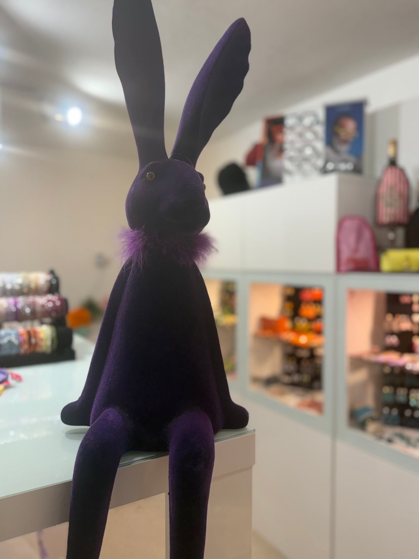 Deko Osterhasen in verschiedenen Größen und Farben